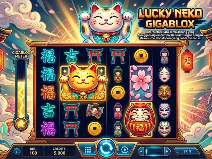 Lucky Neko Gigablox Slot